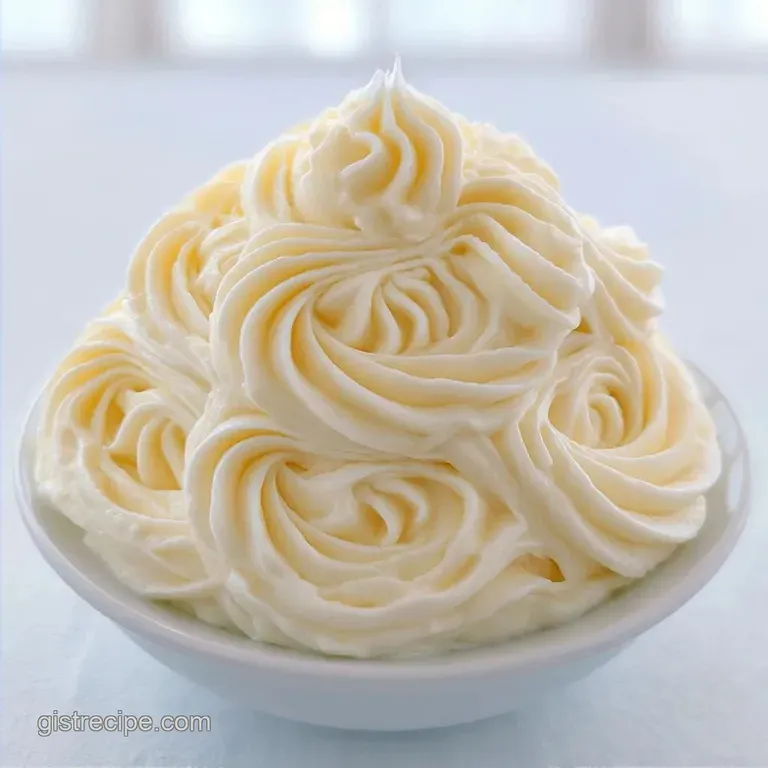 Cream Cheese Frosting: Fluffy and Stable