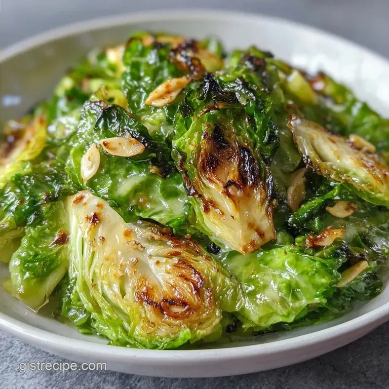 Garlicky Pan Fried Cabbage: Restaurant Style Char
