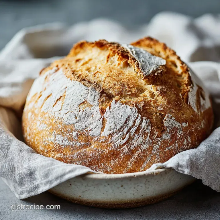 Thick slices of warm rustic bread served on a slate platter with a small bowl of salted butter and fresh herbs.