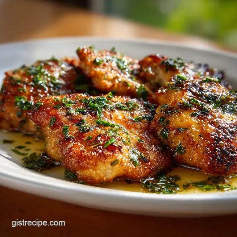 Gluten Free Chicken Recipe with Garlic