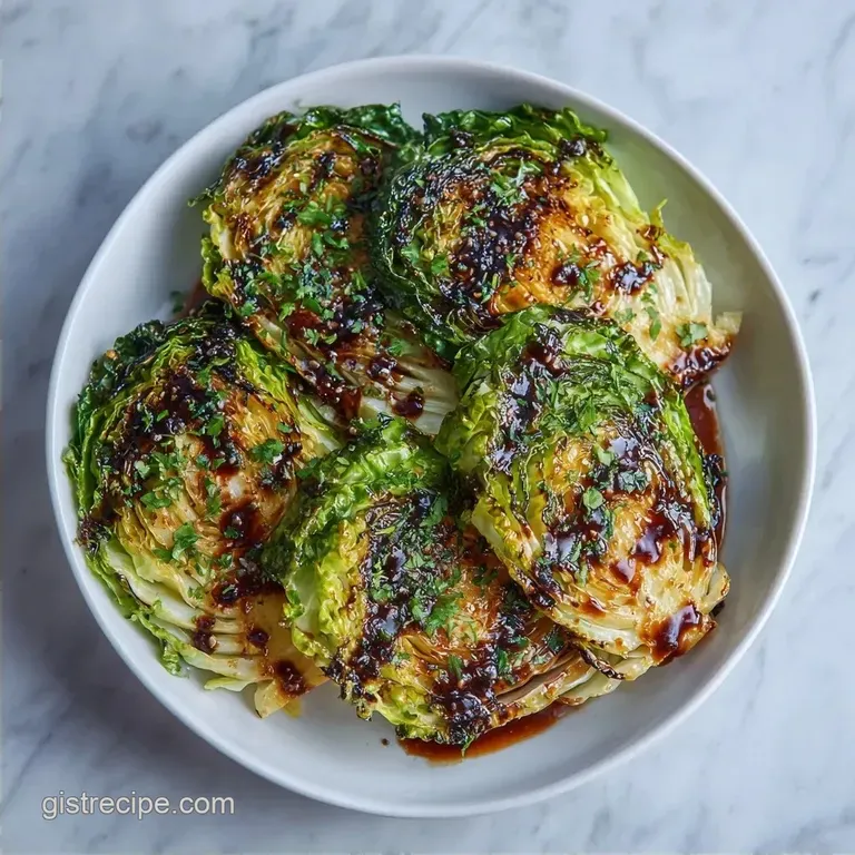 Grilled Cabbage Steaks: Charred and Tender