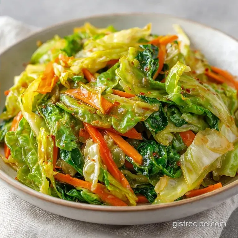 Healthy Cabbage Stir Fry: Charred and Glazed