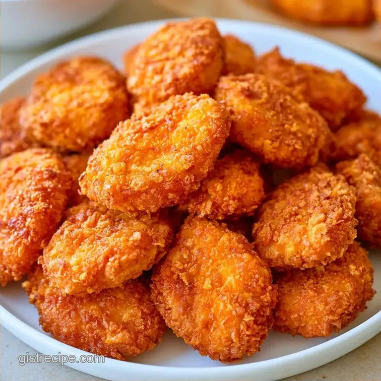 Crispy Homemade Healthy Chicken Nuggets