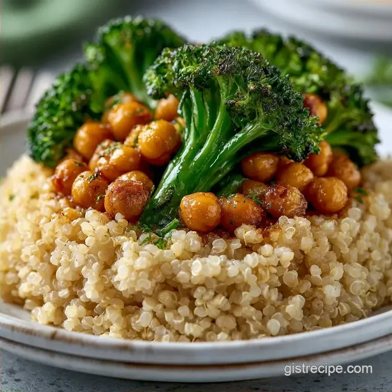 High Protein Vegetarian Quinoa Bowl
