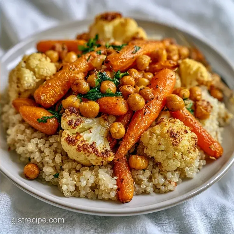 High Protein Plant Based Quinoa Bowl