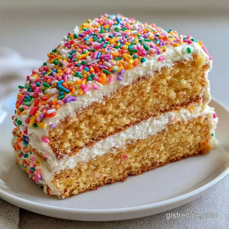 Homemade Butter Birthday Cake: Silky and Moist