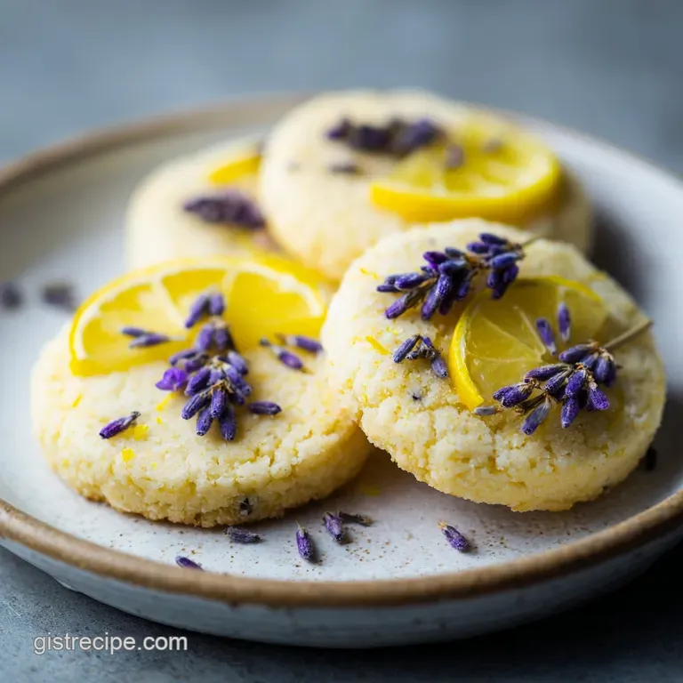 Unique Cookie Recipe with Lavender and Lemon
