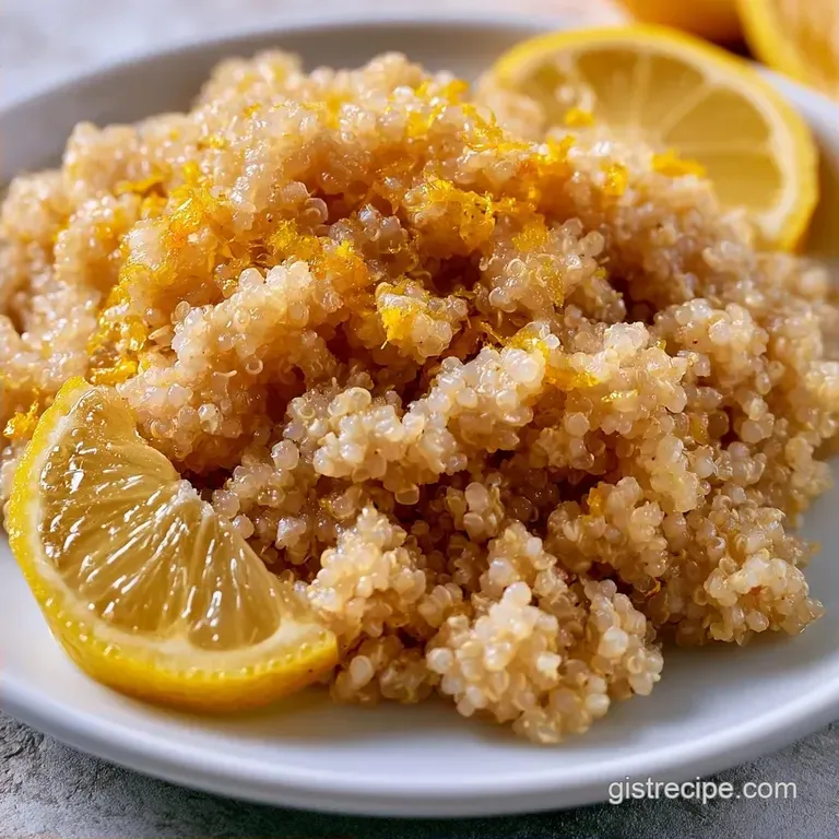 Zesty Lemon Quinoa Bowl in 30 Minutes