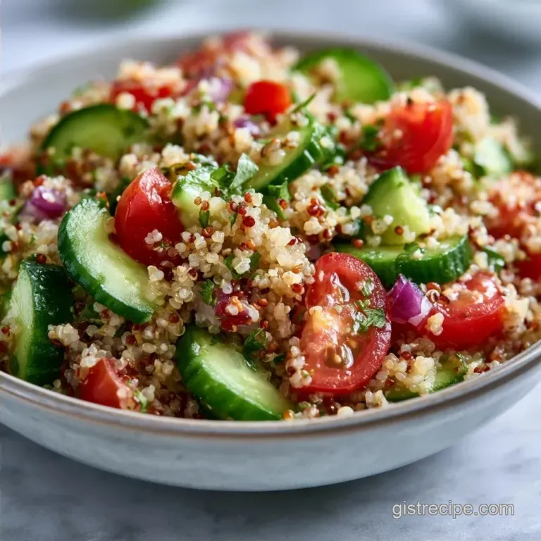 Mediterranean Quinoa Bowl: Zesty and Fresh