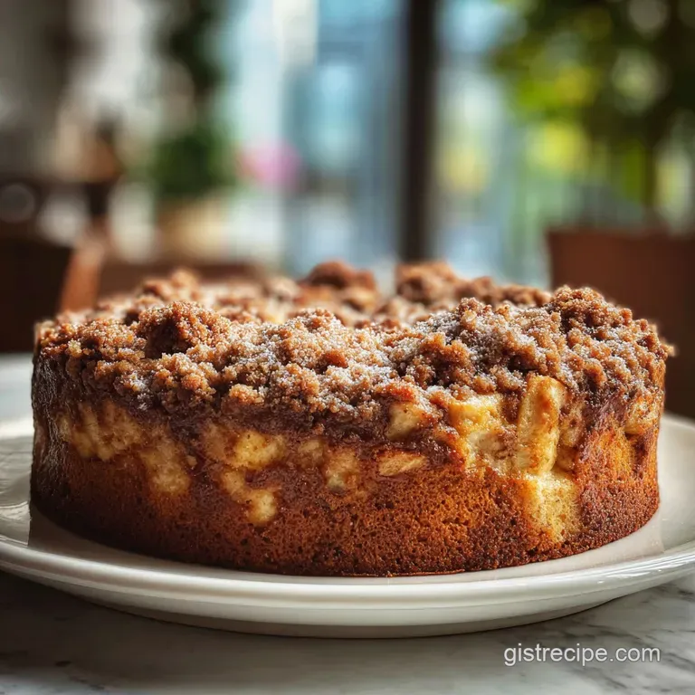 Moist Apple Streusel Cake Must Try Dessert with Cinnamon