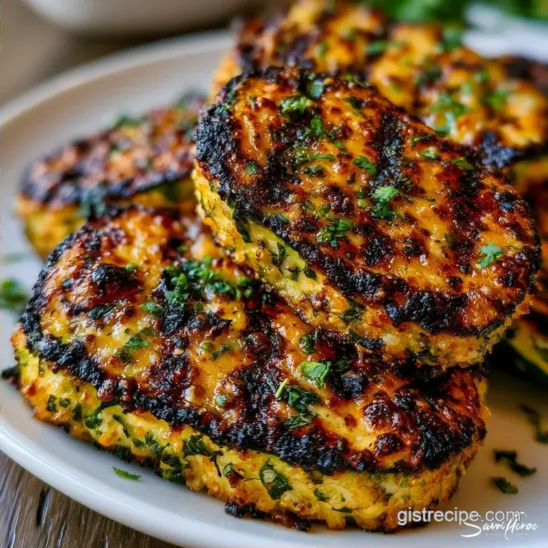 Crispy Parmesan Grilled Zucchini