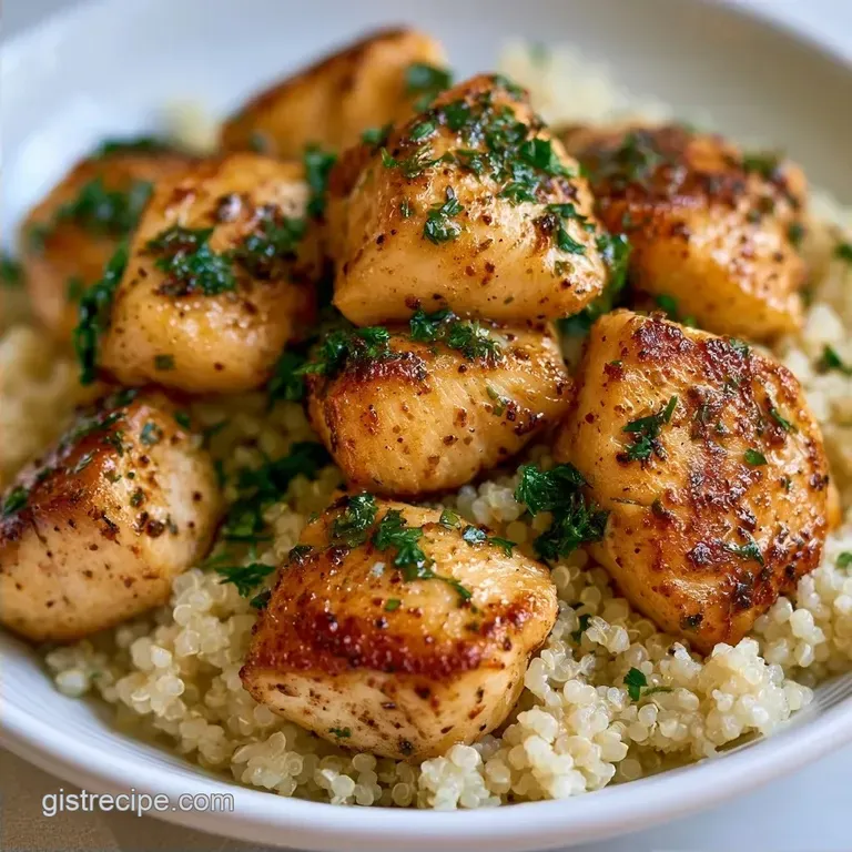 Quick Quinoa Dinner Bowl with Chicken