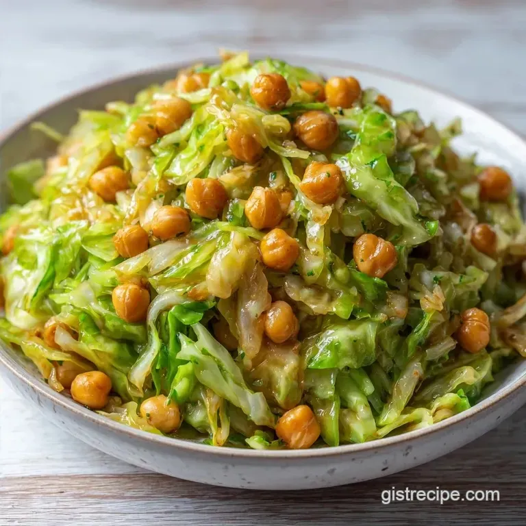 Quick Vegan Cabbage Dinner: Savory Garlic-Soy