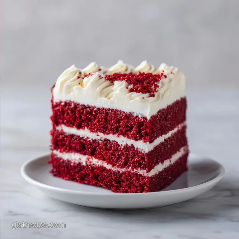 Red Velvet Birthday Cake: Velvety and Rich