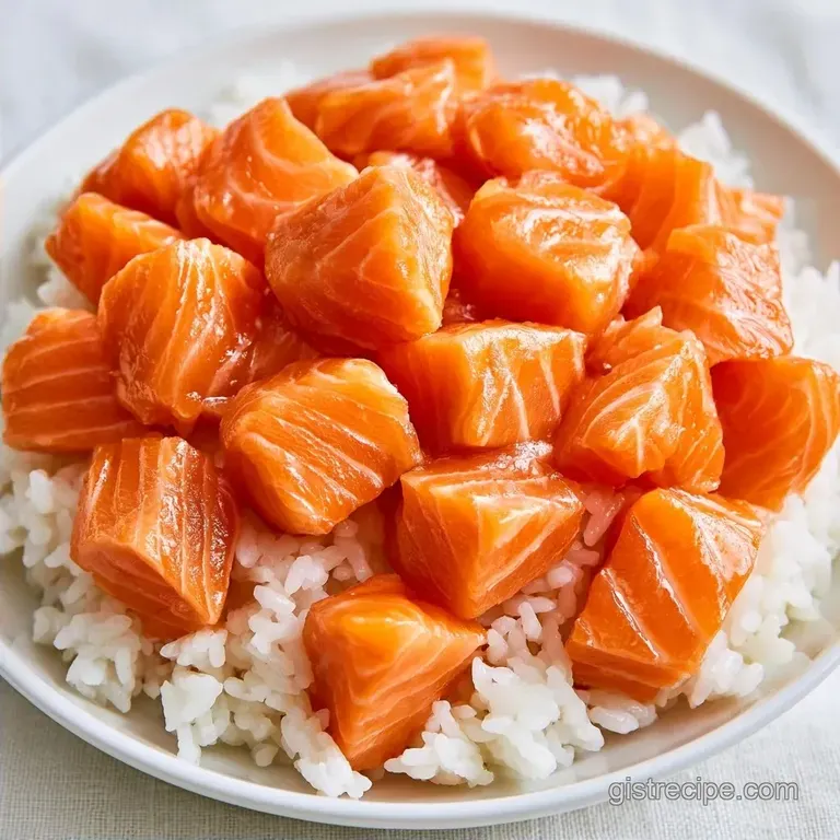Salmon Sushi Rice Bowl in 30 Minutes