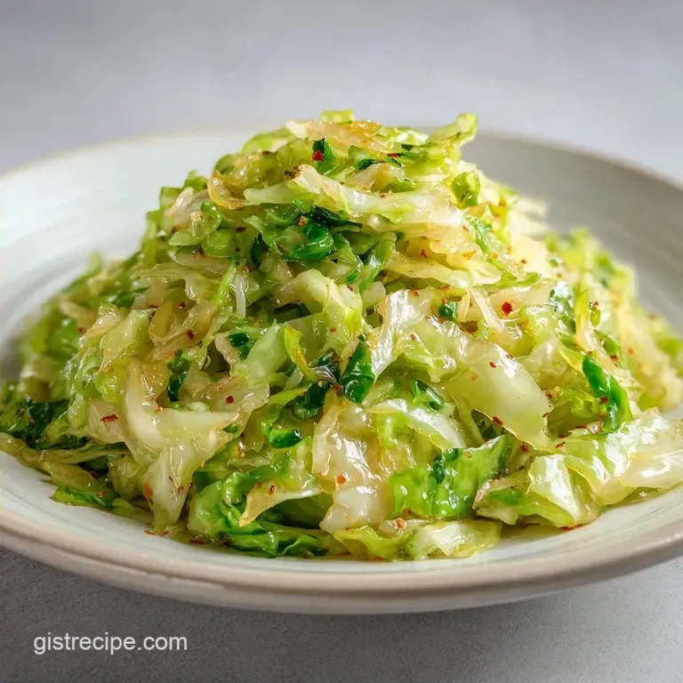 Saut&eacute;ed Cabbage: Golden and Caramelized