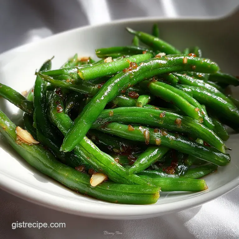 Sauteed Green Beans with Garlic