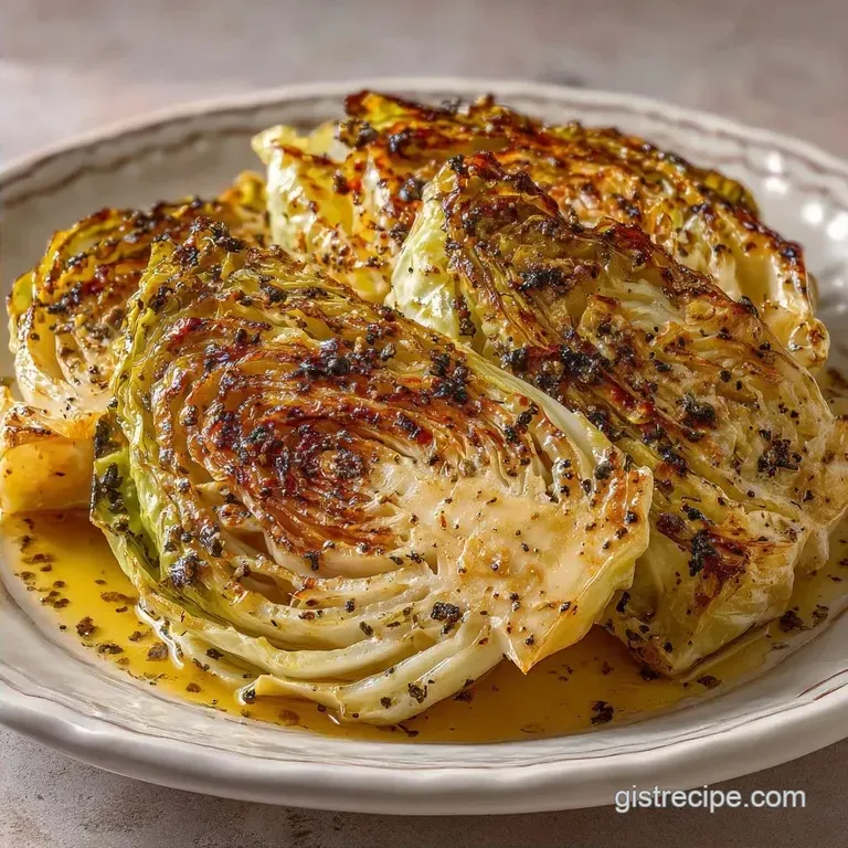 Savory Pan Roasted Cabbage: Buttery and Caramelized