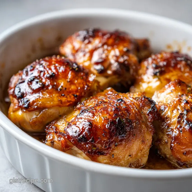 Simple Roasted Chicken Pieces Recipe: Crispy Skin
