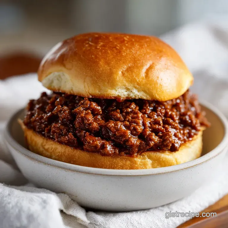 Hands-Off Slow Cooker Sloppy Joes