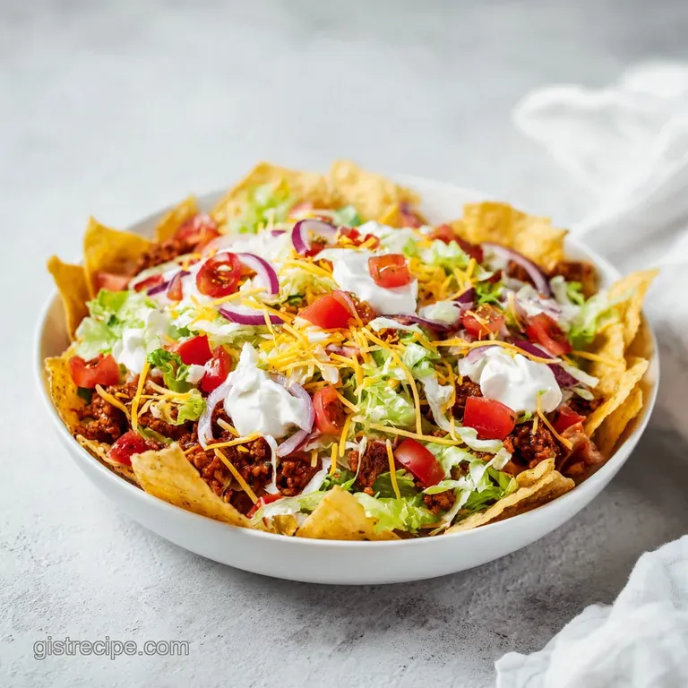 Taco Salad With Catalina Dressing