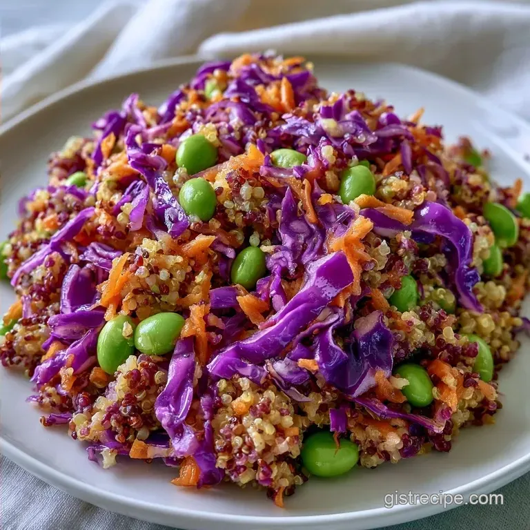 Thai Veggie Quinoa Bowl Gluten Free in 30 Minutes
