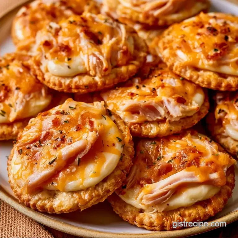 Turkey Cheese Crackers with Sharp Cheddar